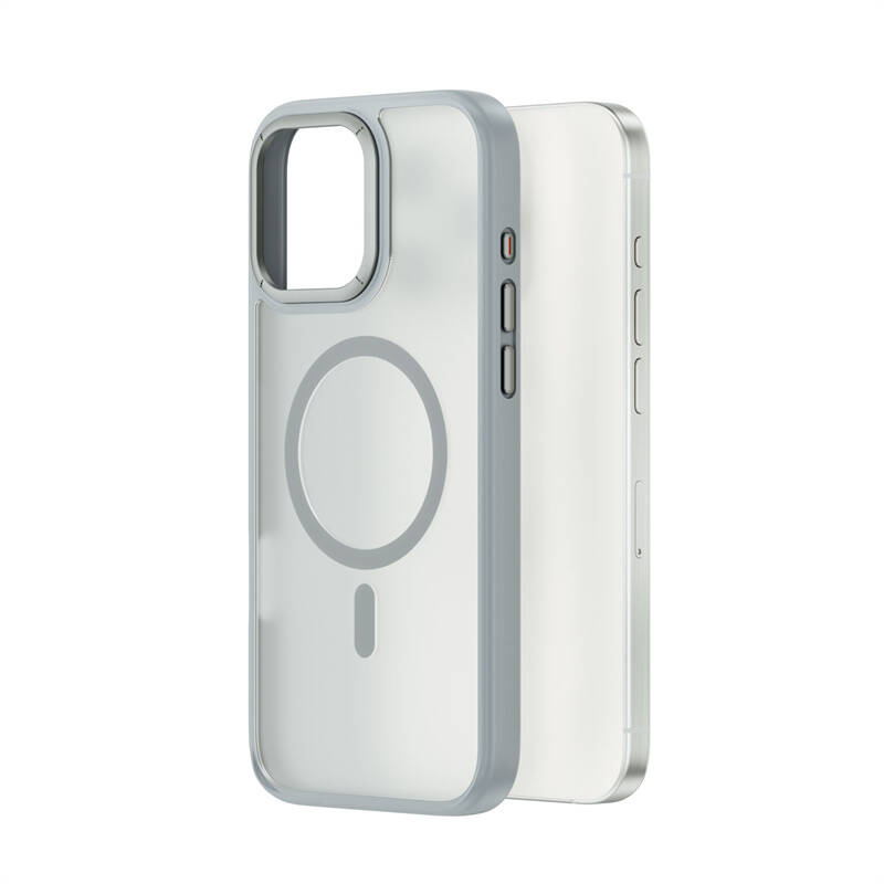 iPhone 16 Pro Kılıf Wiwu FGG-012 ArmorPro Serisi M-safe Şarj Özellikli Parmak İzi Bırakmayan Kılıf