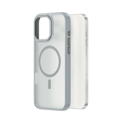 iPhone 16 Pro Kılıf Wiwu FGG-012 ArmorPro Serisi M-safe Şarj Özellikli Parmak İzi Bırakmayan Kılıf