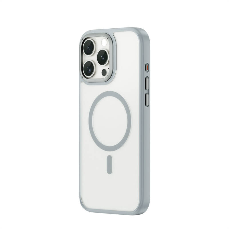 iPhone 16 Pro Kılıf Wiwu FGG-012 ArmorPro Serisi M-safe Şarj Özellikli Parmak İzi Bırakmayan Kılıf