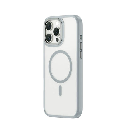 iPhone 16 Pro Kılıf Wiwu FGG-012 ArmorPro Serisi M-safe Şarj Özellikli Parmak İzi Bırakmayan Kılıf