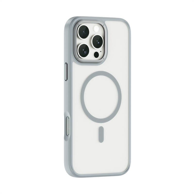 iPhone 16 Pro Kılıf Wiwu FGG-012 ArmorPro Serisi M-safe Şarj Özellikli Parmak İzi Bırakmayan Kılıf