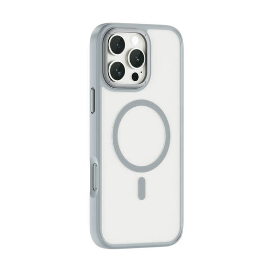 iPhone 16 Pro Kılıf Wiwu FGG-012 ArmorPro Serisi M-safe Şarj Özellikli Parmak İzi Bırakmayan Kılıf