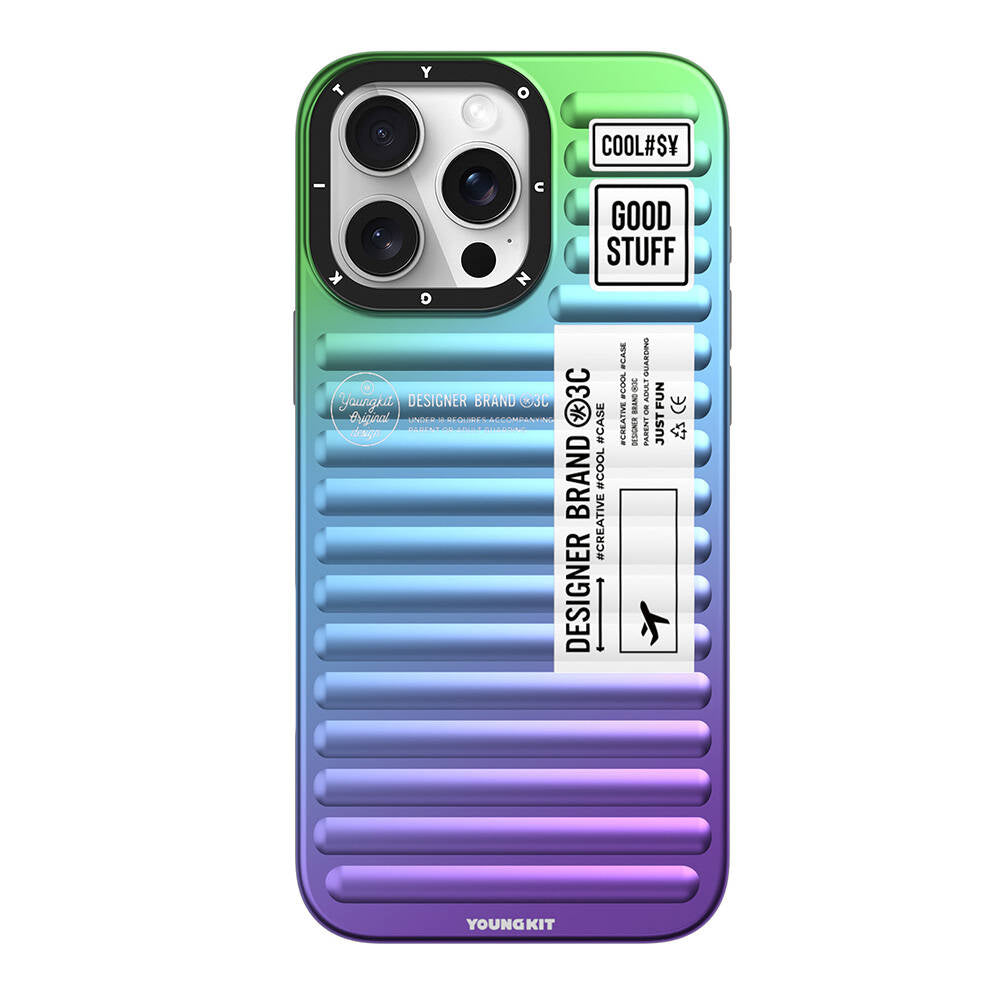 iPhone 16 Pro Kılıf YoungKit The Secret Color Serisi Kapak