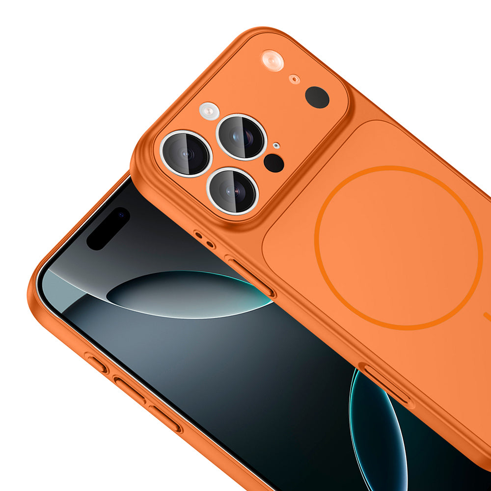 Apple iPhone 16 Pro Kılıf Zore M-Safe Şarj Özellikli Kamera Korumalı Formen Kapak