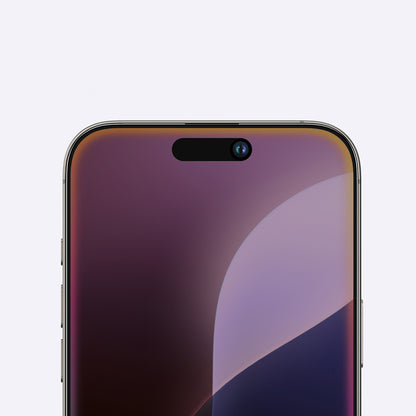 iPhone 16 Pro Max Amazingthing Radix Privacy Parmak İzi Bırakmayan Temperli Cam Ekran Koruyucu