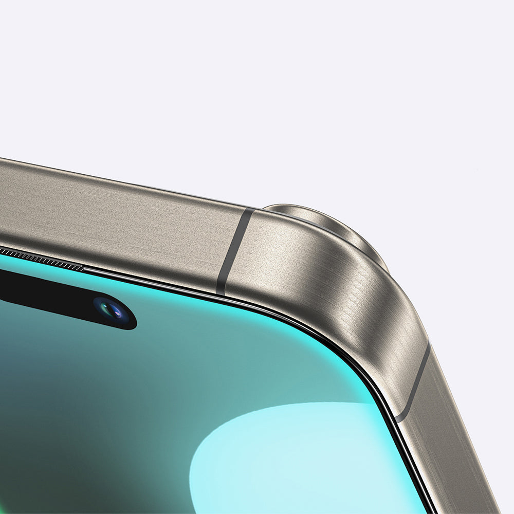 iPhone 16 Pro Max Amazingthing Titan Mat Parmak İzi Bırakmayan Temperli Cam Ekran Koruyucu