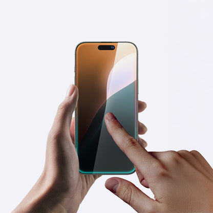 iPhone 16 Pro Max Amazingthing Titan Max Parmak İzi Bırakmayan Temperli Cam Ekran Koruyucu