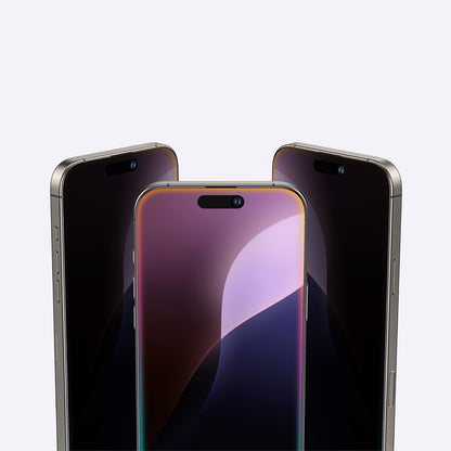 iPhone 16 Pro Max Amazingthing Titan Privacy Parmak İzi Bırakmayan Temperli Cam Ekran Koruyucu