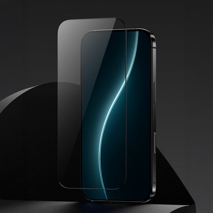 Apple iPhone 16 Pro Max Benks Glass Warrior HD 0.3mm Ultra İnce 0.9mm Kenarları Güçlendirilmiş Cam Ekran Koruyucu + Kolay Uygulama Aparatlı