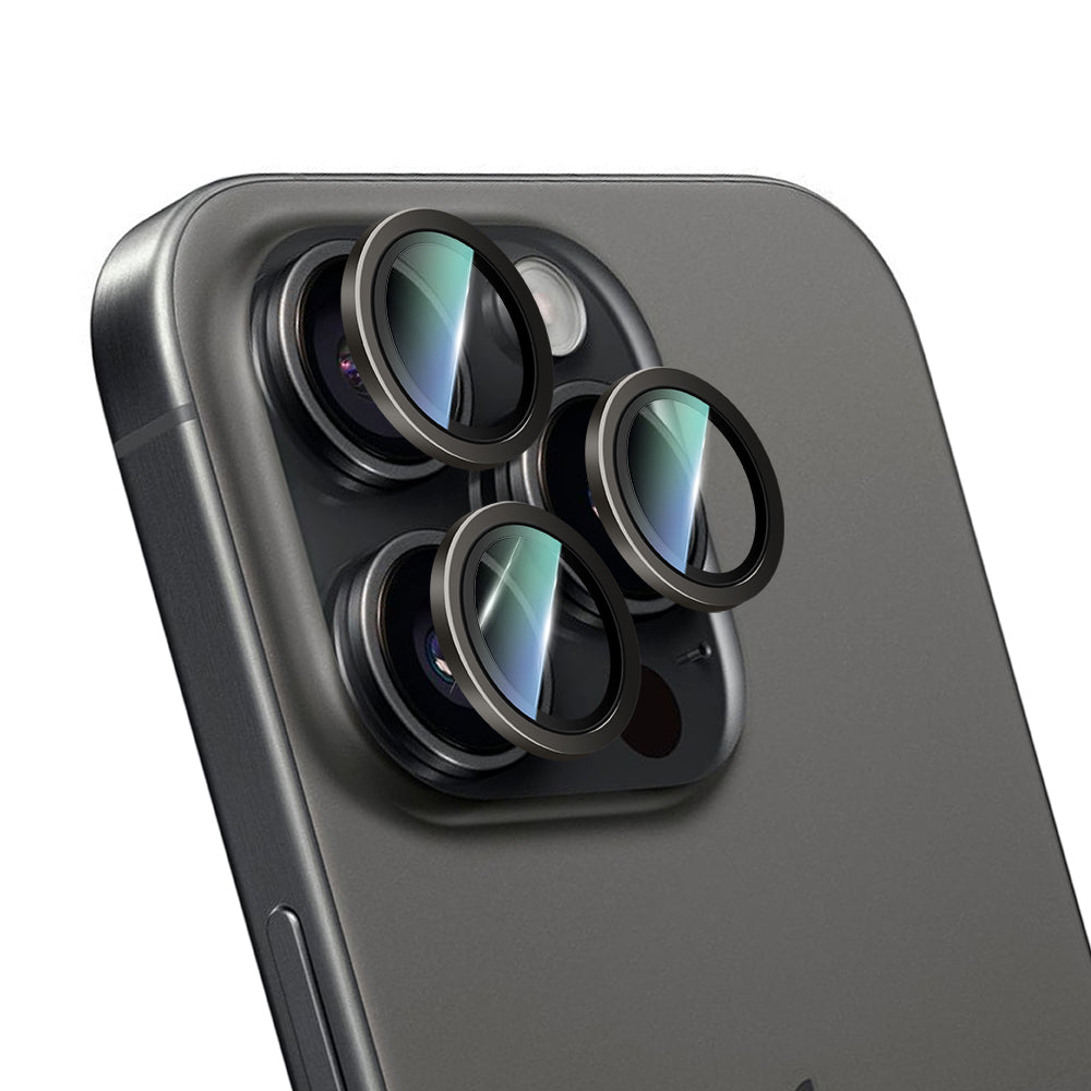 iPhone 16 Pro Max CaseWorld Alloy Two-Color Serisi Lens Koruyucu