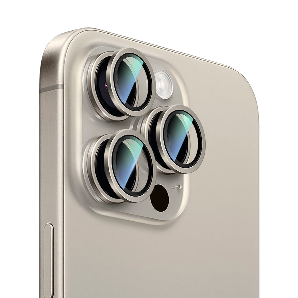 iPhone 16 Pro Max CaseWorld Alloy Two-Color Serisi Lens Koruyucu