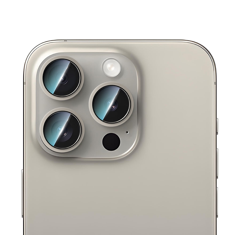 iPhone 16 Pro Max CaseWorld Alloy Two-Color Serisi Lens Koruyucu