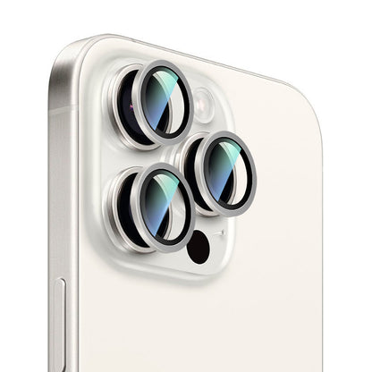 iPhone 16 Pro Max CaseWorld Alloy Two-Color Serisi Lens Koruyucu
