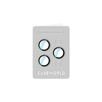 iPhone 16 Pro Max CaseWorld Alloy Two-Color Serisi Lens Koruyucu