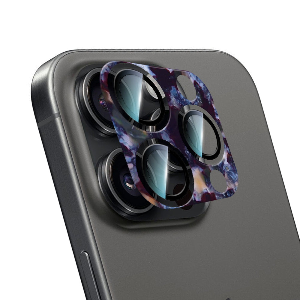 iPhone 16 Pro Max CaseWorld Crystal Color Serisi Full Kamera Lens Koruyucu