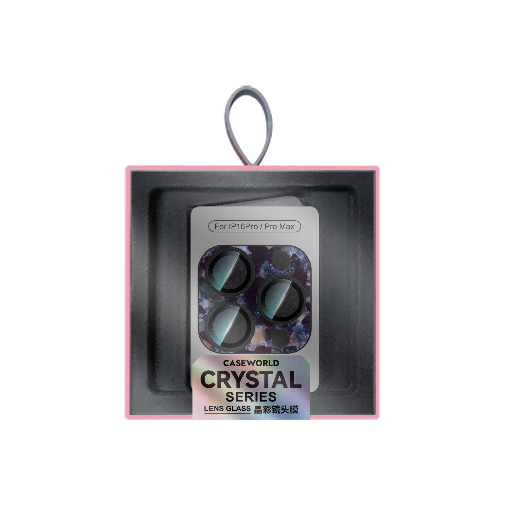 iPhone 16 Pro Max CaseWorld Crystal Color Serisi Full Kamera Lens Koruyucu