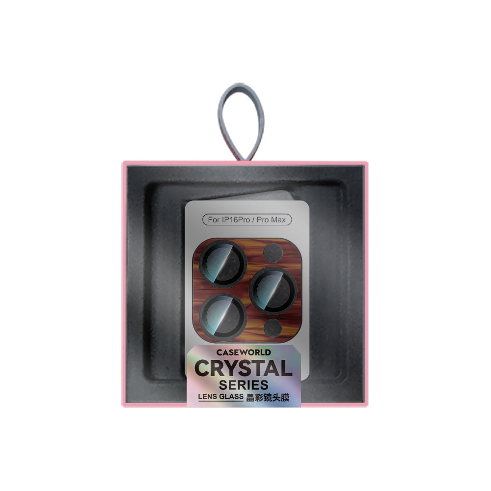 iPhone 16 Pro Max CaseWorld Crystal Color Serisi Full Kamera Lens Koruyucu