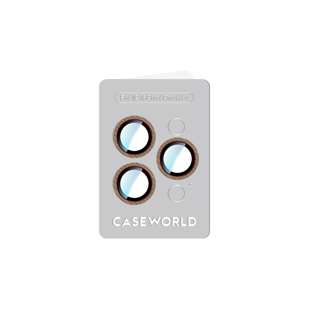 iPhone 16 Pro Max CaseWorld Karbon Fiber Serisi Anti Reflective Ultra Clear Kamera Lens Koruyucu
