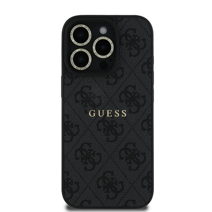 iPhone 16 Pro Max Guess Orjinal Lisanslı Kılıf + Ekran Koruyucu + Lens Koruyucu 3in1 Aksesuar Seti