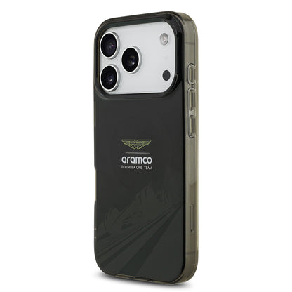 iPhone 17 Pro Kılıf Aston Martin Orjinal Lisanslı M-safe Şarj Özellikli IML Baskı Logolu Formula Tasarımlı Kapak