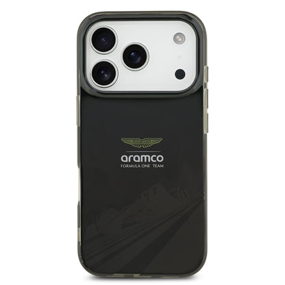 iPhone 17 Pro Kılıf Aston Martin Orjinal Lisanslı M-safe Şarj Özellikli IML Baskı Logolu Formula Tasarımlı Kapak