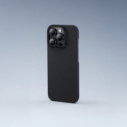 iPhone 16 Pro Max Kılıf Benks M-safe Şarj Özellikli Metal Kamera Çerçeveli Magnetik ArmorAir 600D Kevlar Fiber Kapak