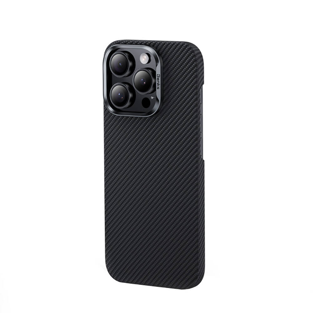 iPhone 16 Pro Max Kılıf Benks M-safe Şarj Özellikli Magnetik ArmorAir 600D Kevlar Fiber Kapak