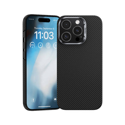 iPhone 16 Pro Max Kılıf Benks M-safe Şarj Özellikli Magnetik ArmorAir 600D Kevlar Fiber Kapak