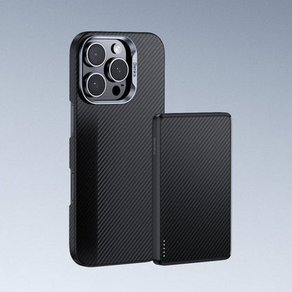 iPhone 16 Pro Max Kılıf Benks M-safe Şarj Özellikli Magnetik ArmorAir 600D Kevlar Fiber Kapak