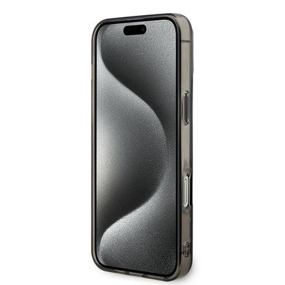 iPhone 16 Pro Max Kılıf BMW Magsafe Şarj Özellikli Transparan M Dizayn Orjinal Lisanslı Kapak