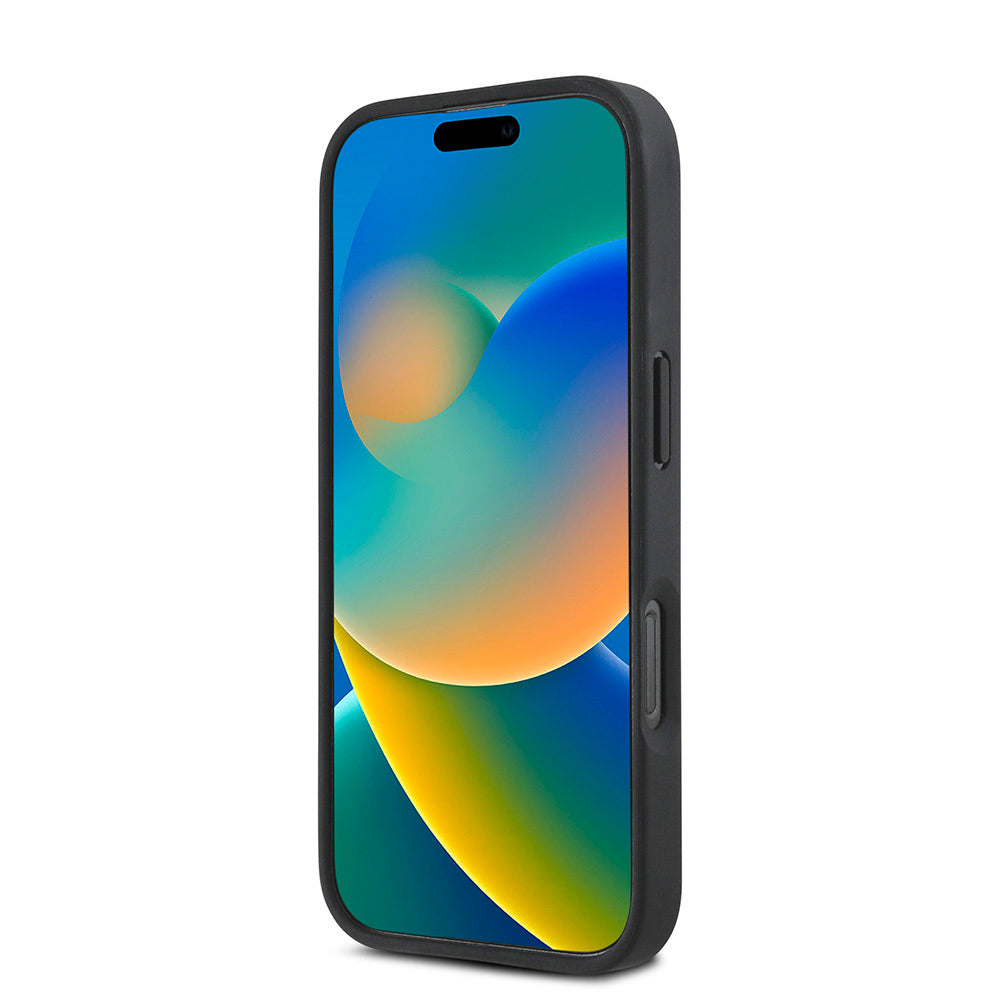 iPhone 16 Pro Max Kılıf DKNY Orjinal Lisanslı M-safe Şarj Özellikli 3D Yazılı Repeat Pattern Kapak