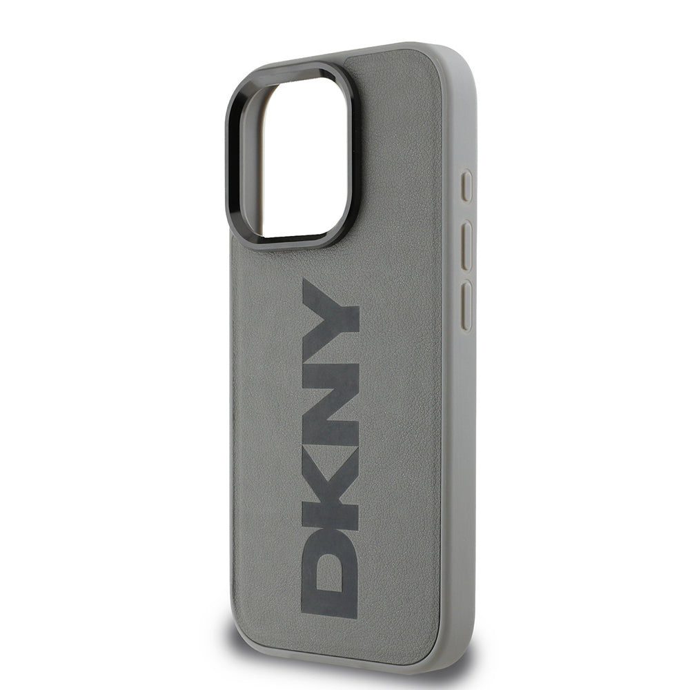 iPhone 16 Pro Max Kılıf DKNY Orjinal Lisanslı M-safe Şarj Özellikli PU Deri Plain Kapak