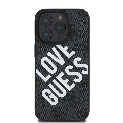 iPhone 16 Pro Max Kılıf Guess Orjinal Lisanslı Big Love Guess Kapak