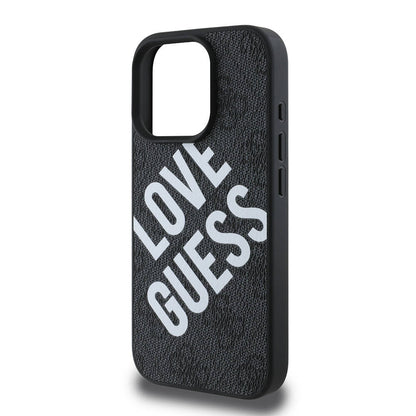 iPhone 16 Pro Max Kılıf Guess Orjinal Lisanslı Big Love Guess Kapak