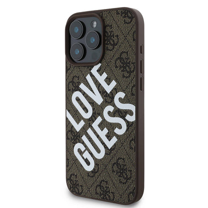 iPhone 16 Pro Max Kılıf Guess Orjinal Lisanslı Big Love Guess Kapak