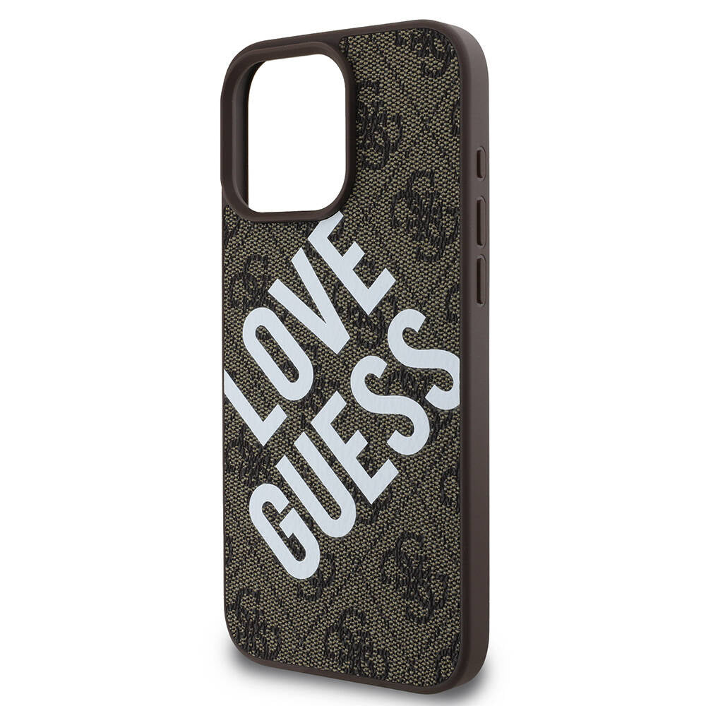 iPhone 16 Pro Max Kılıf Guess Orjinal Lisanslı Big Love Guess Kapak