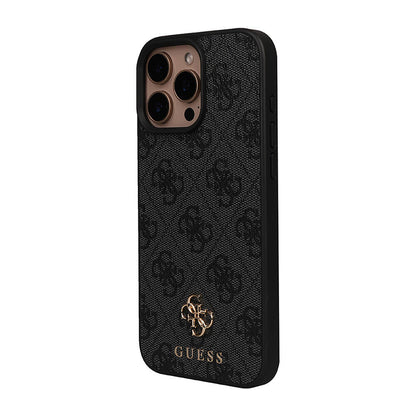 iPhone 16 Pro Max Kılıf Guess Orjinal Lisanslı M-safe Şarj Özellikli Small 4G Classic Kapak