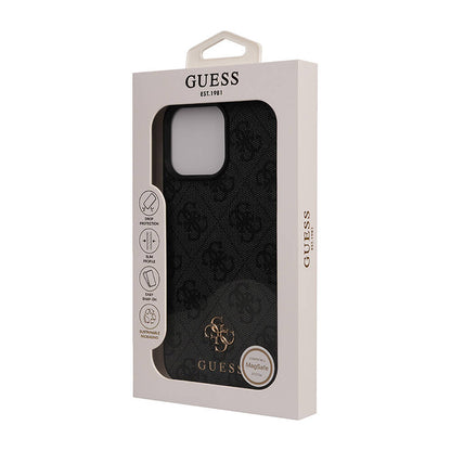 iPhone 16 Pro Max Kılıf Guess Orjinal Lisanslı M-safe Şarj Özellikli Small 4G Classic Kapak