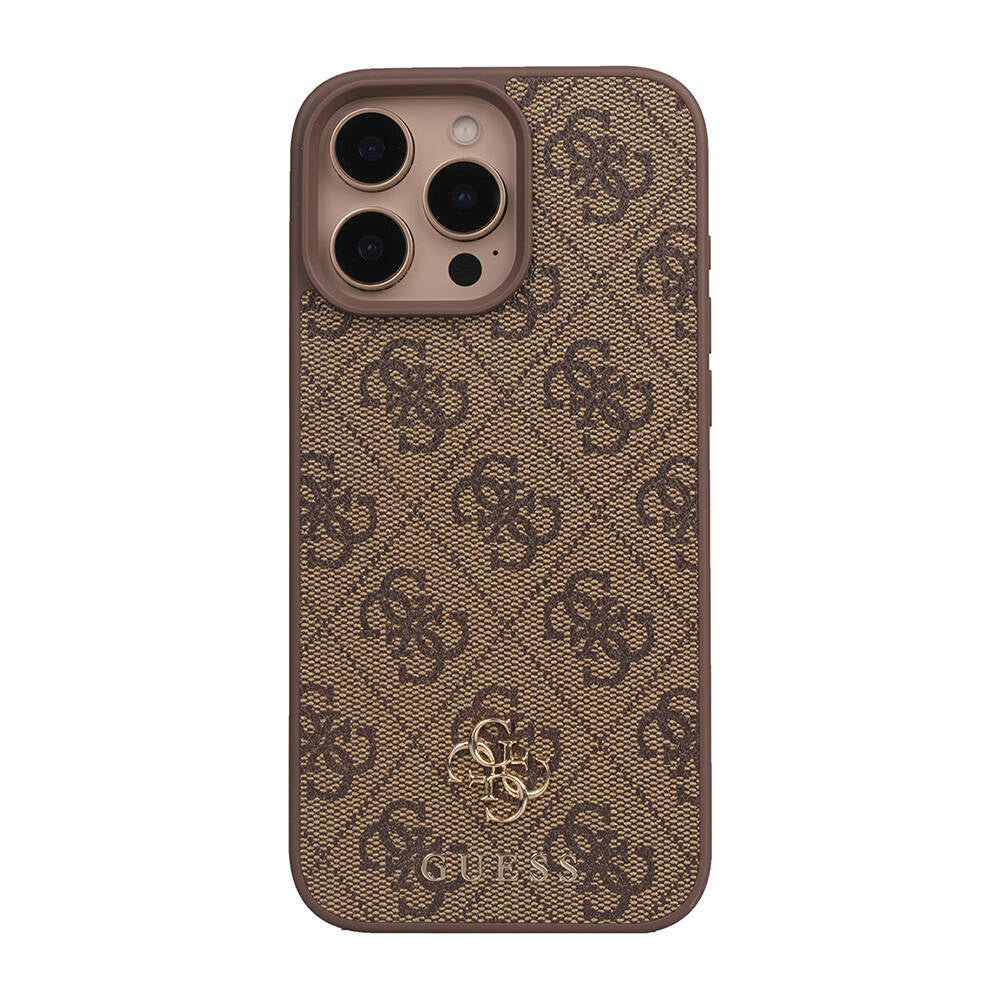 iPhone 16 Pro Max Kılıf Guess Orjinal Lisanslı M-safe Şarj Özellikli Small 4G Classic Kapak