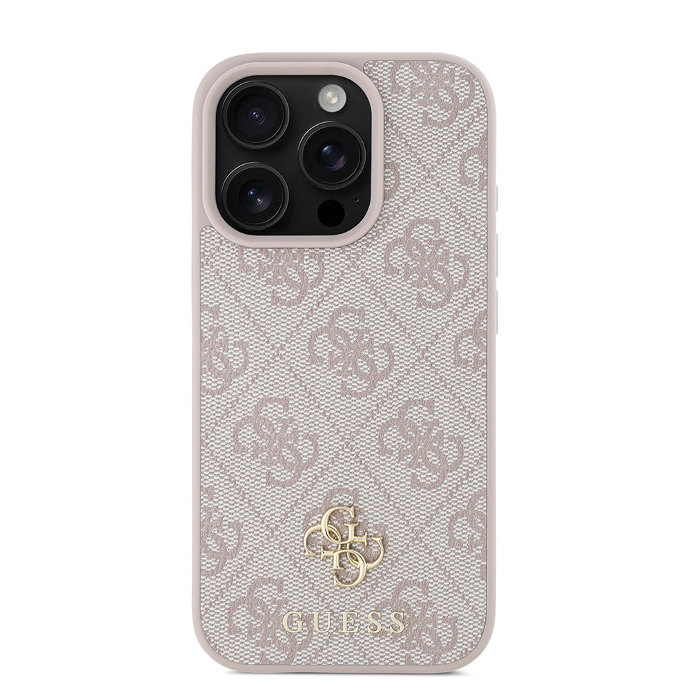 iPhone 16 Pro Max Kılıf Guess Orjinal Lisanslı M-safe Şarj Özellikli Small 4G Classic Kapak