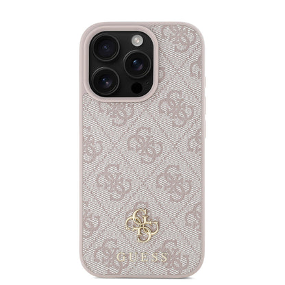 iPhone 16 Pro Max Kılıf Guess Orjinal Lisanslı M-safe Şarj Özellikli Small 4G Classic Kapak