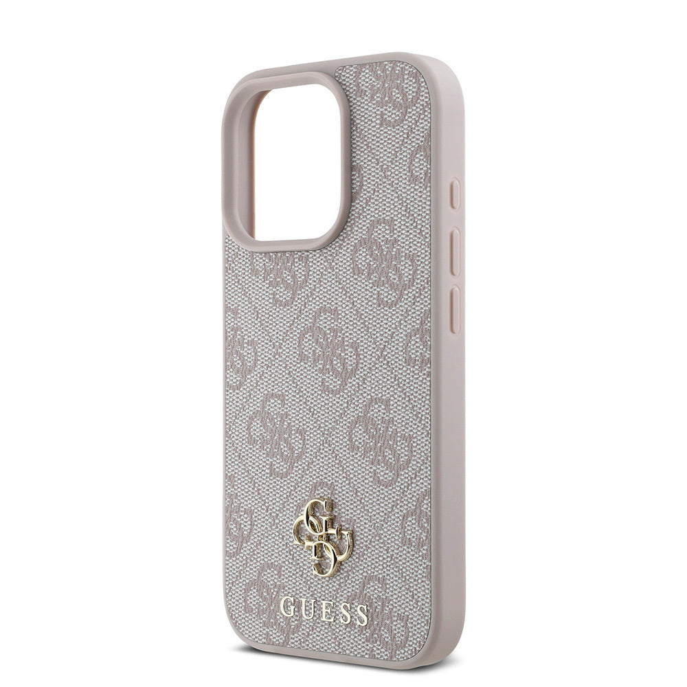 iPhone 16 Pro Max Kılıf Guess Orjinal Lisanslı M-safe Şarj Özellikli Small 4G Classic Kapak