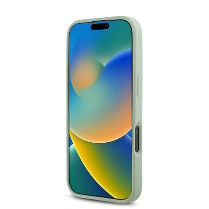 iPhone 16 Pro Max Kılıf Guess Orjinal Lisanslı M-safe Şarj Özellikli Yazı Logolu Grained Kapak