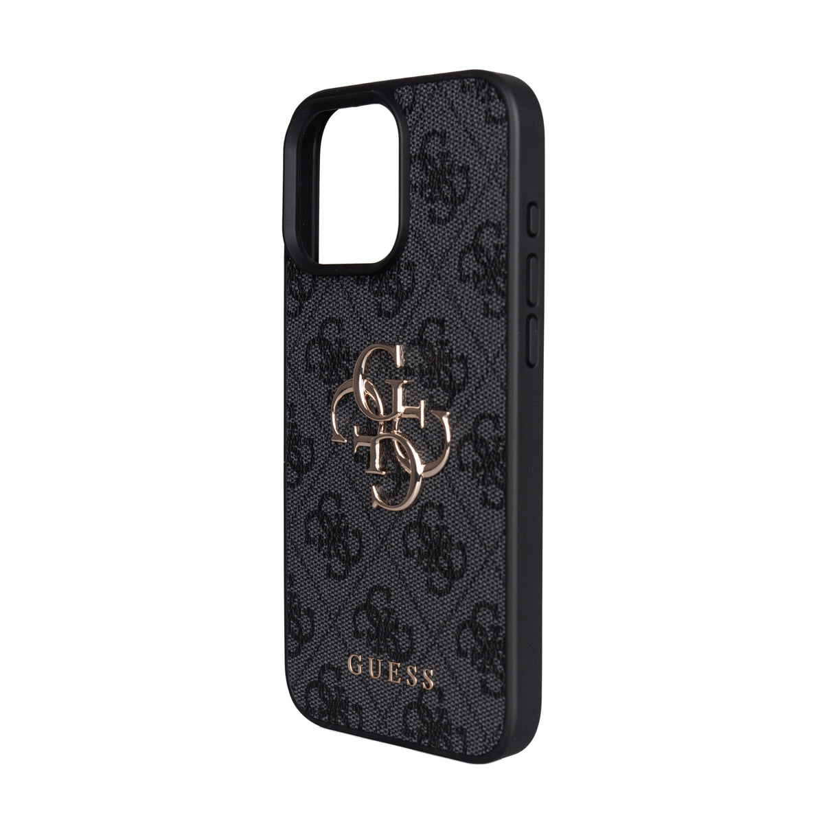 iPhone 16 Pro Max Kılıf Guess Orjinal Lisanslı PU Deri 4G Büyük Metal Logolu Çapraz Vücut Askılı Kapak