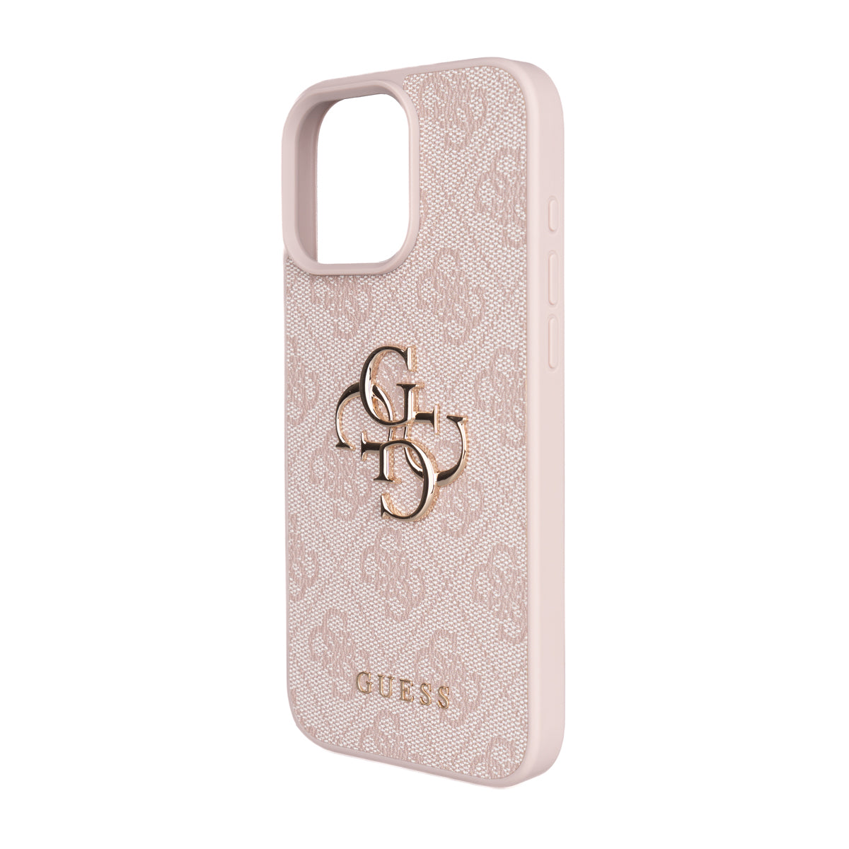 iPhone 16 Pro Max Kılıf Guess Orjinal Lisanslı PU Deri 4G Büyük Metal Logolu Çapraz Vücut Askılı Kapak