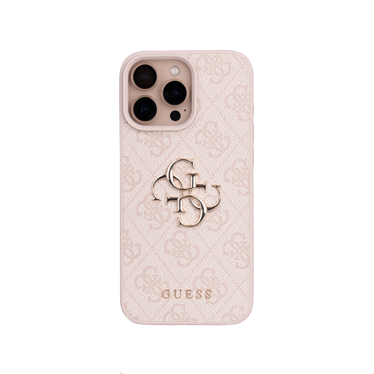 iPhone 16 Pro Max Kılıf Guess Orjinal Lisanslı PU Deri 4G Büyük Metal Logolu Çapraz Vücut Askılı Kapak