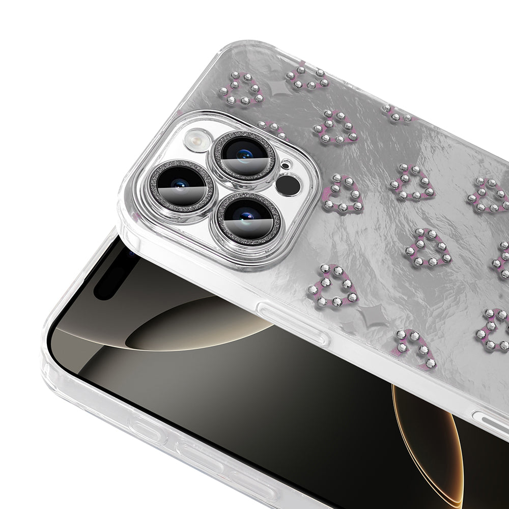 Apple iPhone 16 Pro Max Kılıf Kamera Korumalı Figürlü Zore Ponti Silikon Kapak