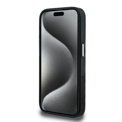 iPhone 16 Pro Max Kılıf Karl Lagerfeld Orjinal Lisanslı IML Leopar Baskılı Kapak