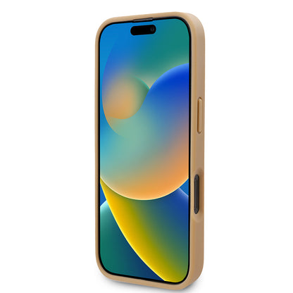 iPhone 16 Pro Max Kılıf Karl Lagerfeld Orjinal Lisanslı M-safe Şarj Özellikli KL Yazılı Hot Stamp Kapak