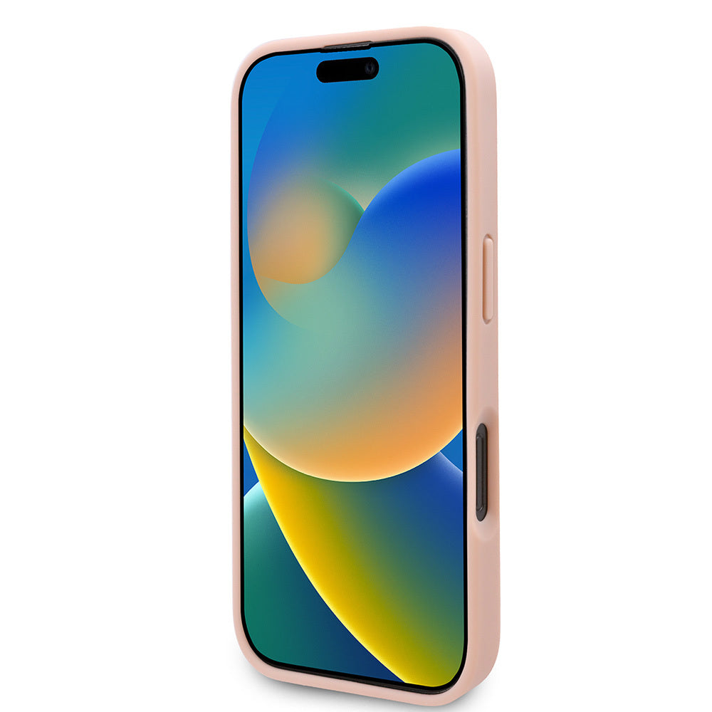 iPhone 16 Pro Max Kılıf Karl Lagerfeld Orjinal Lisanslı M-safe Şarj Özellikli KL Yazılı Hot Stamp Kapak